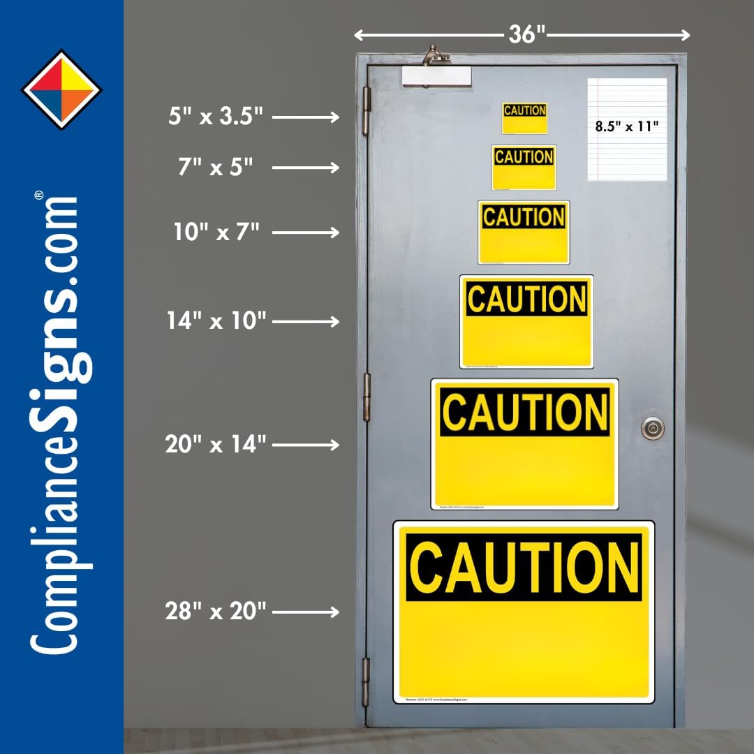 ComplianceSigns.com DANGER Arc Flash And Shock Hazard Appropriate PPE ANSI NFPA 70E Safety Label Decal, 5x3.5 inch 100-Pack Vinyl for Electrical, American Made Safety Signs for the Workplace