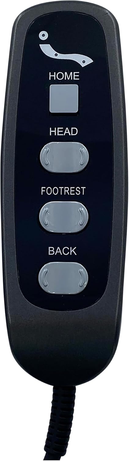 7 Button 5 Pin Remote Kaidi Model KDH130-002 Lift Chairs Power Recliner Hand Control Replacement