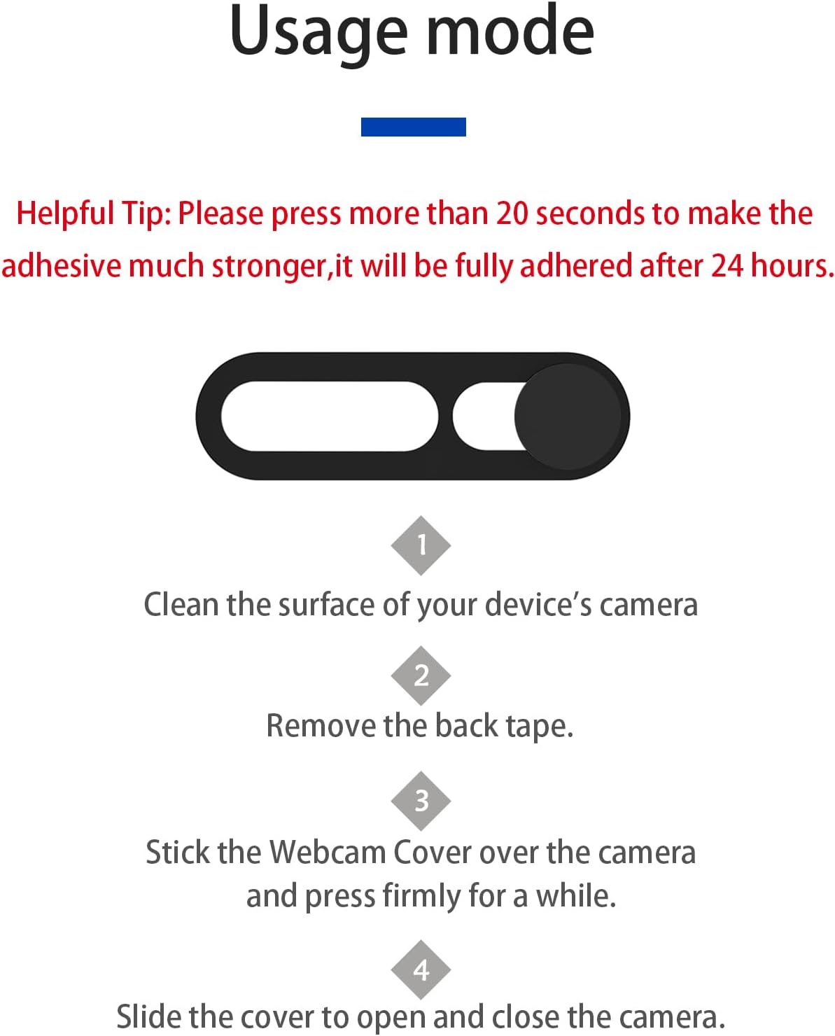 Front Camera Cover Compatible for iPhone 16/16 Plus with Rear Lens Cover,Protect Privacy and Security But Not Affect Facial Recognition (2Pack)-2025 Updated Version