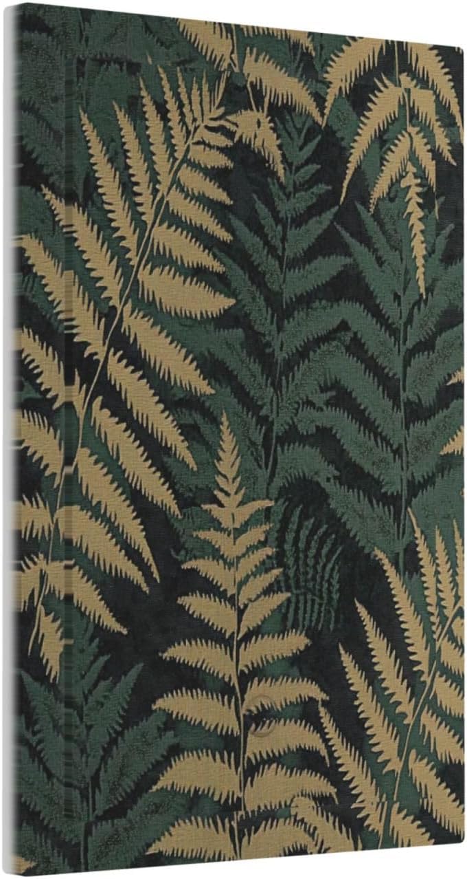 Light Switch Cover Plate Botanical Fern Green Leaf Forest 1 Gang No Device Blank Electrical Wall Plates Faceplate Decorative Switch Plate For Bed Room Home Decor