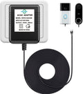 Video Doorbell Transformer 18V500MA Power Transformer Compatible with All Versions of Ring Doorbell and Nest Ecobee, Sensi and Honeywell Thermostats 26ft Cable (18V-26ft)
