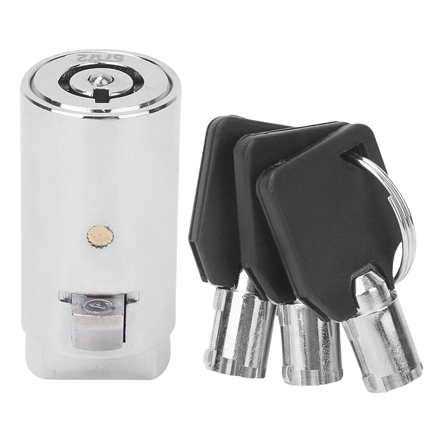 Secure Storage Cylinder, Tubular Keyway Device, Safety Lock with Prying Resistance, Vending Box for Candy Snack Machine, Security Accessory, Key System for Storage Unit Soda Machine Safe
