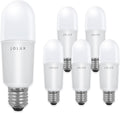 Jolux led Stick Lights for Enclosed Fixture,Led bulbs100 Watt Equivalent,6500K True White,1500 LM,E26 Medium Screw Base,High Lumen Light Bulb,Non-Dimmable, 6 Count (Pack of 1)………