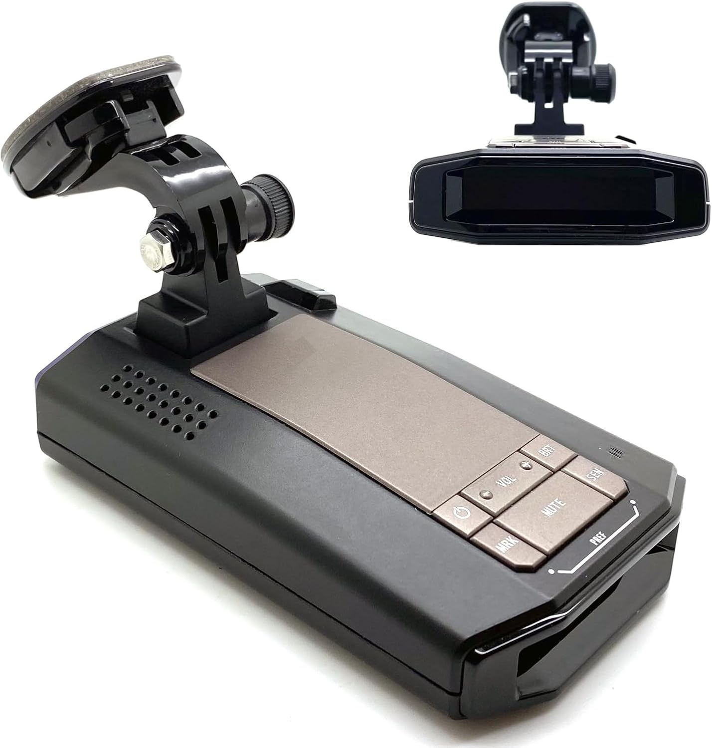 LycoGear Radar Detector Easy Magnet Adhesive Mount for Escort MAX360C MAX 3 4 EX, iX, iXc, Beltronics GT-1, GT-360 Cobra DualPro 360 Radar Detectors