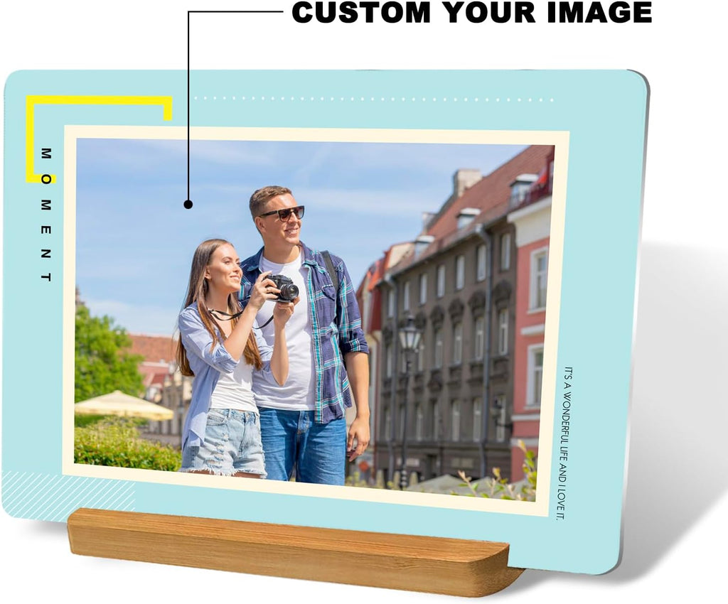 Custom Style Custom Metal Photo Prints,Customize Your own Picture Frame,Personalized Metal Picture Gift for Family and Lovers