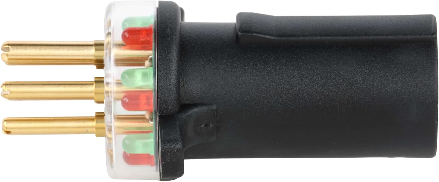 Innovative Products of America (7865L) 7-Way Round Pin Tractor Trailer Circuit Chaser™ for Testing Turn Signals, Hazard Lights, Brake Lights and More