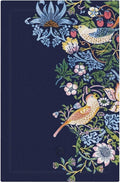 Decorative Light Switch Cover Plate Vintage Blue Morris Strawberry Thief Bird Flower 1 Gang No Device Single Blank Outlet Covers Wall Plate Cover Switchplate Electrical Faceplate