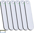 deerdance Under Cabinet Lighting, Motion Sensor Lights Indoor with Soomth Dimming, 2600mAh Rechargeable Closet Lights Wireless, Magnetic Under Counter Lights for Kitchen Hallway Stairs, 6-Pack