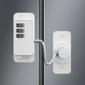 Heavy Duty Combination Refrigerator Lock (1 Pack) - Cabinet Locks Baby Proofing, No Drilling Adhesive Fridge Locks, for Fridge, Cabinets, Drawers, Window and Child Safety Cabinet Lock