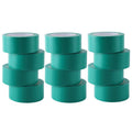 Lichamp Floor Marking Tape, Heavy Duty Safety Marking and Traffic Mark Tapes, 6 Mil Thick Vinyl Bulk Multi Pack, 2 inch x 36 Yards x 12 Rolls (432 Total Yards)