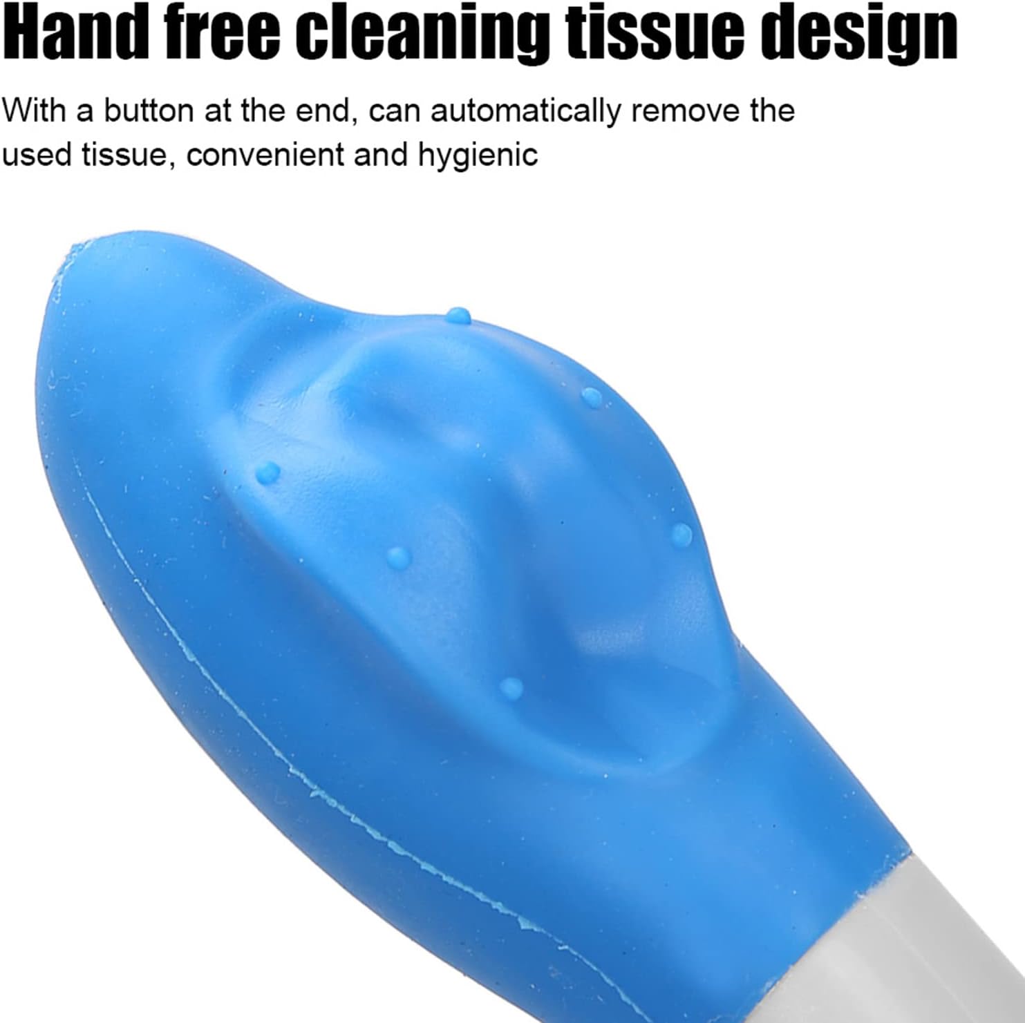 Long Reach Comfort Wiper, Self Assist Toilet Aid, Toilet Paper Tissue Grip, Self Wipe Assist Holder, Daily Living Bathroom Aid, for Limited Mobility