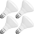 LUXRITE 4-Pack BR30 LED Bulb, 65W Equivalent, 6500K Daylight, Dimmable, 650 Lumens, LED Flood Light Bulbs, 8.5W, Energy Star, E26 Medium Base, Damp Rated, Indoor/Outdoor - Living Room and Kitchen