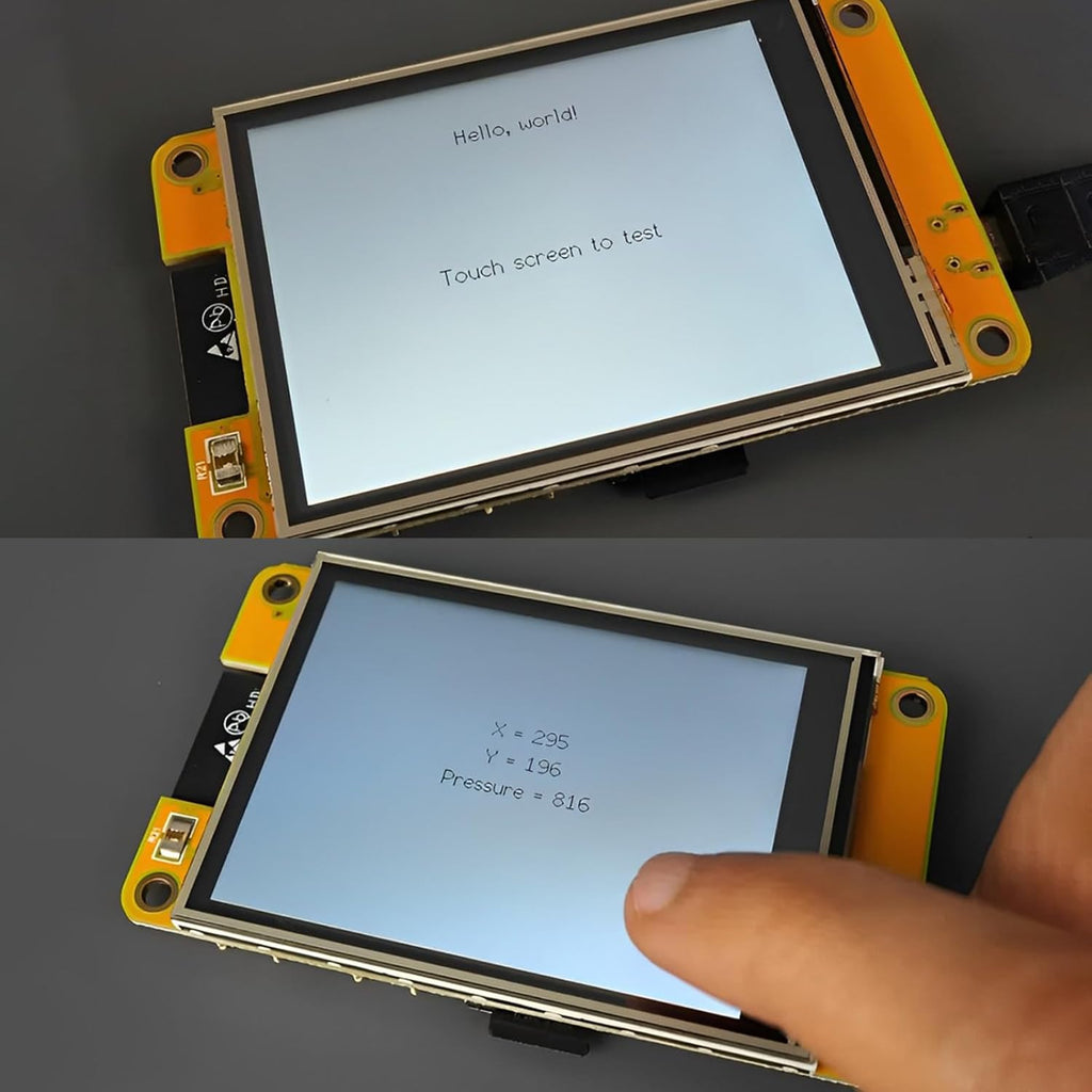 2.8 inch ESP32 Display Module ESP32-2432S028R ILI9341 Resistive Touch Screen WiFi+BT Dual-core Development Board 240X320 TFT LCD Module for Arduino