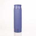 FORME - Blender Shaker Bottle, Leakproof Double Insulated Stainless Steel, Noiseless Shaker Bottle for Hot & Cold Drinks with Supplement Storage, Ideal for Protein & Shakes (Slate Blue, 16.9 ounces)