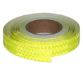 Fluorescent Yellow Reflective Tape Outdoor Waterproof 1 inch, High Visibility Warning Safety Industrial Marking Tape (68 feet)
