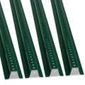 SmartSign 6' U Channel Sign Post, Green Baked Enamel Steel, 2lb Heavy Weight, Pack of 4