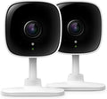 Tapo 2K Security Camera for Baby Monitor, Dog Camera w/Motion Detection, 2-Way Audio, Night Vision, Cloud & SD Card Storage (Up to 256 GB), Works w/Alexa & Google Assistant, 2-Pack C110P2