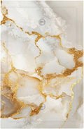 Gold Marble Crack Simple Abstract Print Light Switch Cover Plate 1 Gang No Device Blank Electrical Wall Plates Faceplate Decorative Switch Plate for Bathroom Kitchen Home Decor