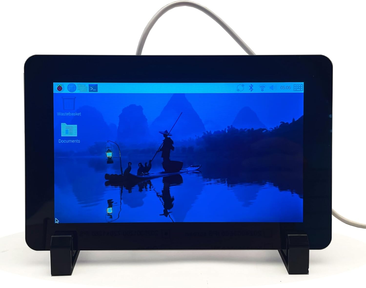 OSOYOO 7 inch DSI Touch Screen 720×1280 IPS Display, DSI Power & Video (No Extra Cables), Portrait/Landscape Rotatable Bare Screen for Raspberry Pi4B/3B+/3B/3A+/5