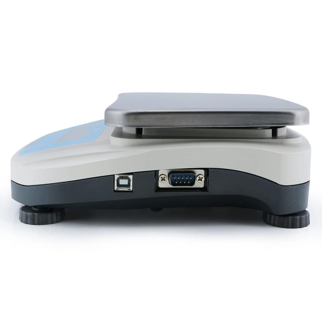 U.S. Solid Precision Lab Scale 5000g x 0.01g Analytical Balance USB RS232 Interface, 19 Measurement Units