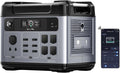 OUKITEL P2001 Plus 2400W Solar Generator, 2048Wh Solar power station with 4 AC Outlets (5000W Peak), 1.5H Full Charging, APP Control Emergency Power Station for Home, Camping & RVs, Battery Backup