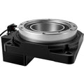 CNC Hollow Rotating Platform Gear Ratio 10:1 360 Degree Electric Rotary Table Positioners Substitutable for Direct Drive Motor and Cam Indexer Fitting Nema 23 Stepper 60mm Servo Motor