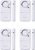 SABRE Wireless Home Security Door Window Burglar Alarm with LOUD 120 dB Siren, DIY EASY to Install