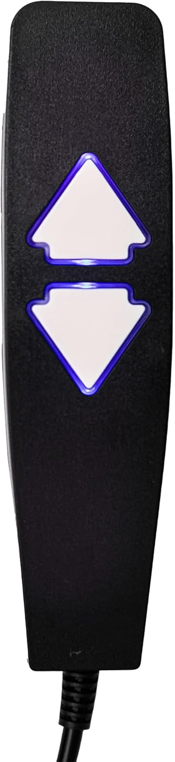 Fruhdi Lift Chairs Power Recliners 2 Button 5 Pin Remote Handset Controller Hand Control with USB and Backlight