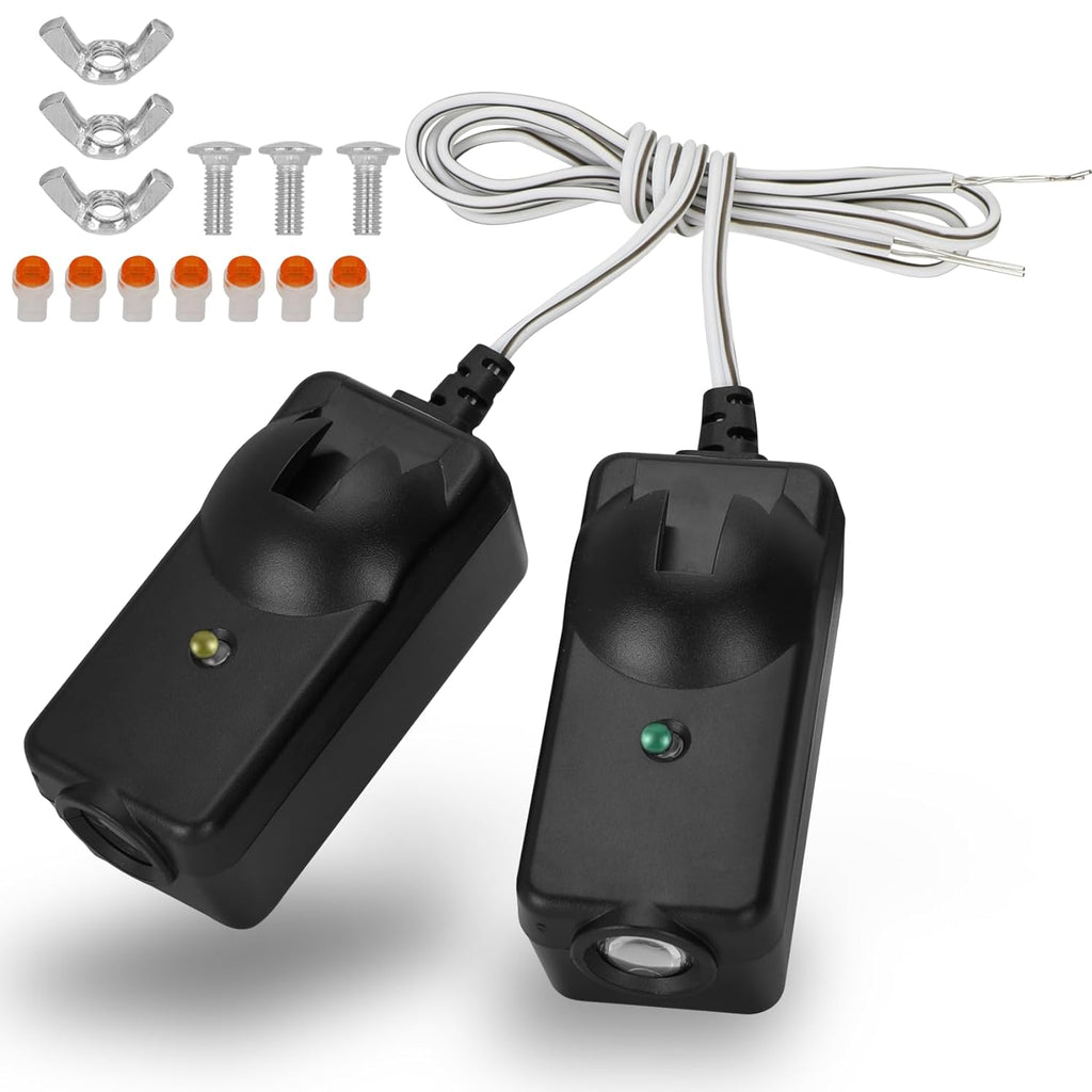 41A5034 Garage Door Sensor Replacement for Chamberlain Liftmaster Craftsman Garage Door Sensors, Compatible with Liftmaster Chamberlain Craftsman Garage Door Openers Made After 1997, Replace G801CB-P