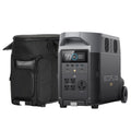 EF ECOFLOW Portable Power Station 3600Wh DELTA Pro with Bag, 2.7H to Full Charge, 5 AC Outlets, 3600W, 120V Lifepo4 Power Station with Expandable Capacity, Solar Generator for Home Use, Blackout, RV