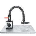 HDLNKAK Indicator Magnetic Base and Flex Arm Combo, 360 Deg Flexible Stem Holder for Digital Dial Indicator Gauge, Premium Disc and Rotor/Ball Joint Gage for Precision Measurements