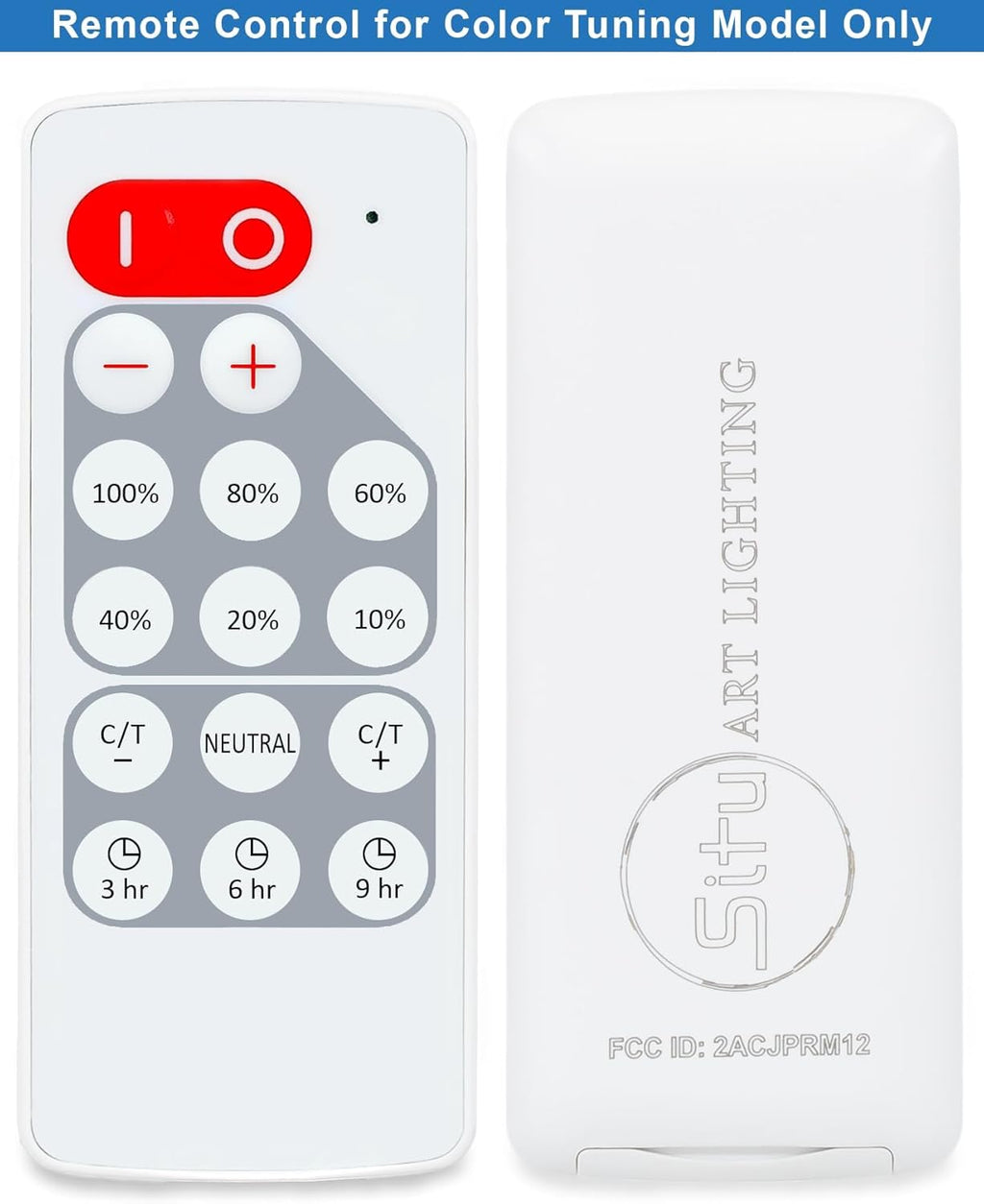 Situ Lighting: Plug-in Vision Series Remote Controlled LED Art and Picture Light - USA Made - Color Tuning 2700K - 4000K