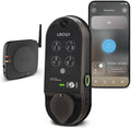 Lockly Vision Smart Lock, HD Video Doorbell Smart Locks for Front Door, Fingerprint Door Lock, Touchscreen Keypad, App Control, No Monthly Fee, Auto Lock - Venetian Bronze