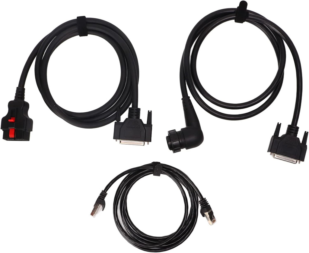 Diagnostic Extender Cable Kit for, OBD2 16pin Extension Cable, 14pin Connection Network Cable, Plug and Play Scanner Adapter with ABS Material for Car Diagnostic Tool