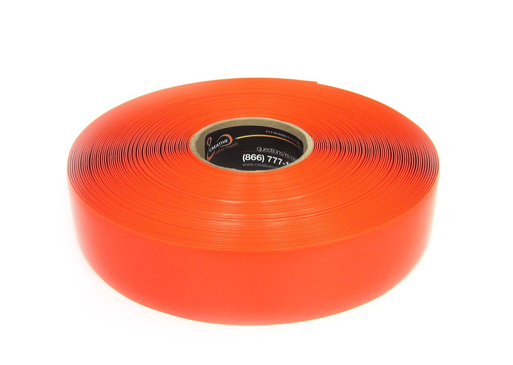 ST606 6"x100' Industrial Floor Marking Tape, Orange