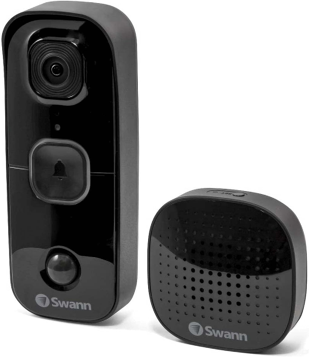 Swann Buddy Video Doorbell, 2 Piece Set