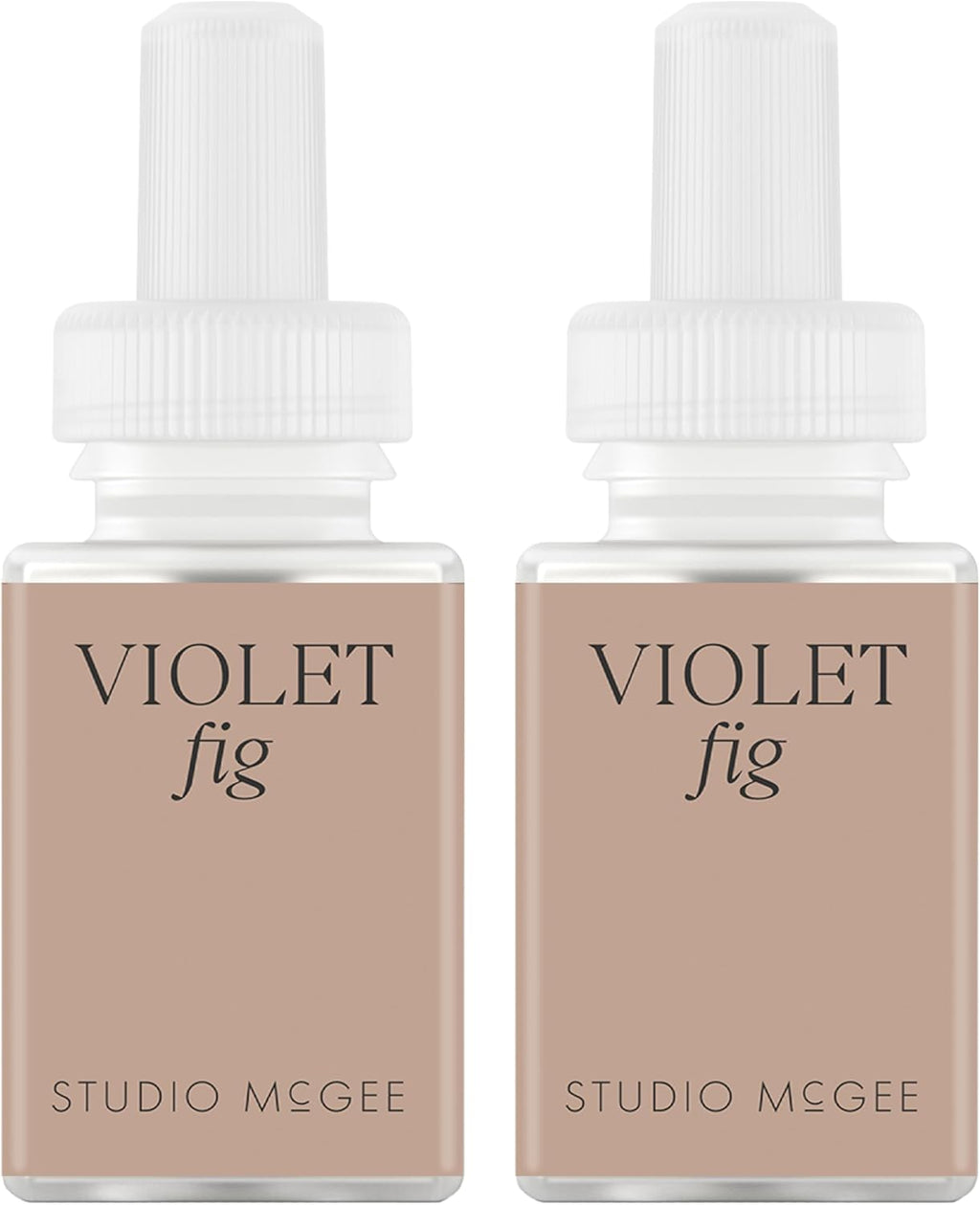 Pura x Studio McGee Home Scent Refill - Smart Air Diffuser - Up to 120-Hours of Luxury Fragrance per Refill - Home Essential - Clean & Safe Diffuser Fragrance - 2 Pack, Violet Fig