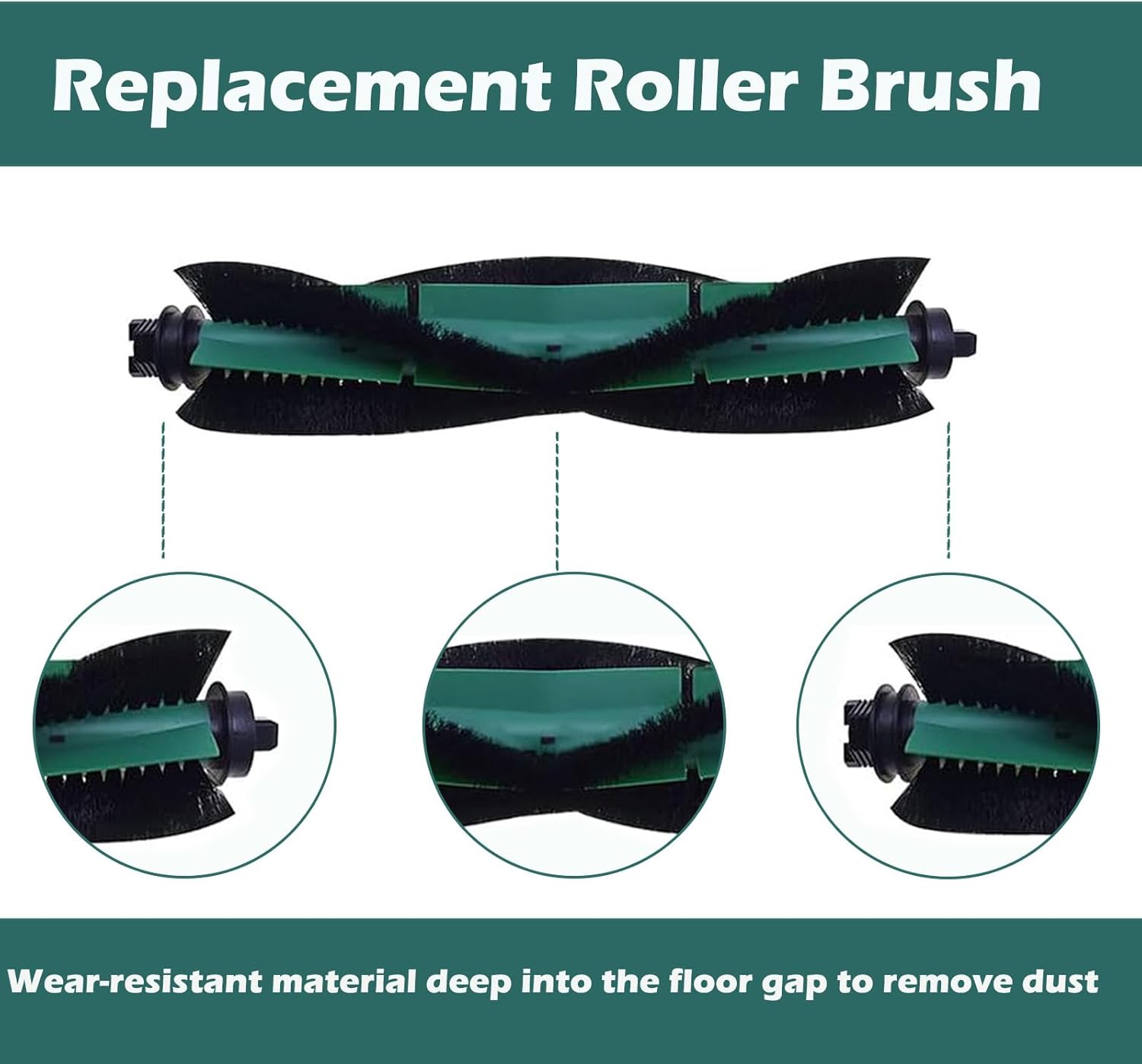 19 Pcs Replacement Parts for iRobot Roomba Combo Essential Q0120 Y0140 Q0520 Y0110 Y0120 Y0142 Q011 Robot Vacuum Cleaner Accessories，2 Roller Brushes，4 Filters，4 Mop pads，8 Side Brushes