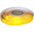 Non Fading Yellow Reflective Tape 1 inch Wide, Outdoor Waterproof High Visibility Warning Industrial Marking Tape, Safety Stickers (168 feet)