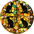 10 in Cats -3 Wood Wall Clock – Digital Time Display, Smart Home Compatible for Bedside or Workspace