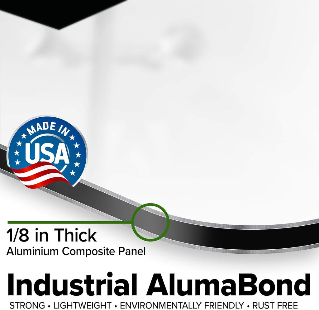 Custom Think Sign, OSHA Sign, 36x48 Inches, Rust Free DiBound, Fade Resistant, Made in USA by My Sign Center