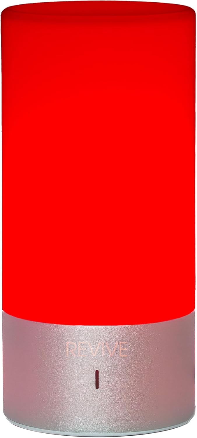 Revive - 670nm Red Lamp by Gamma - Sleep Light - Melatonin Promoting Natural Sleep Aid, Bedroom & Nursery Nightlight