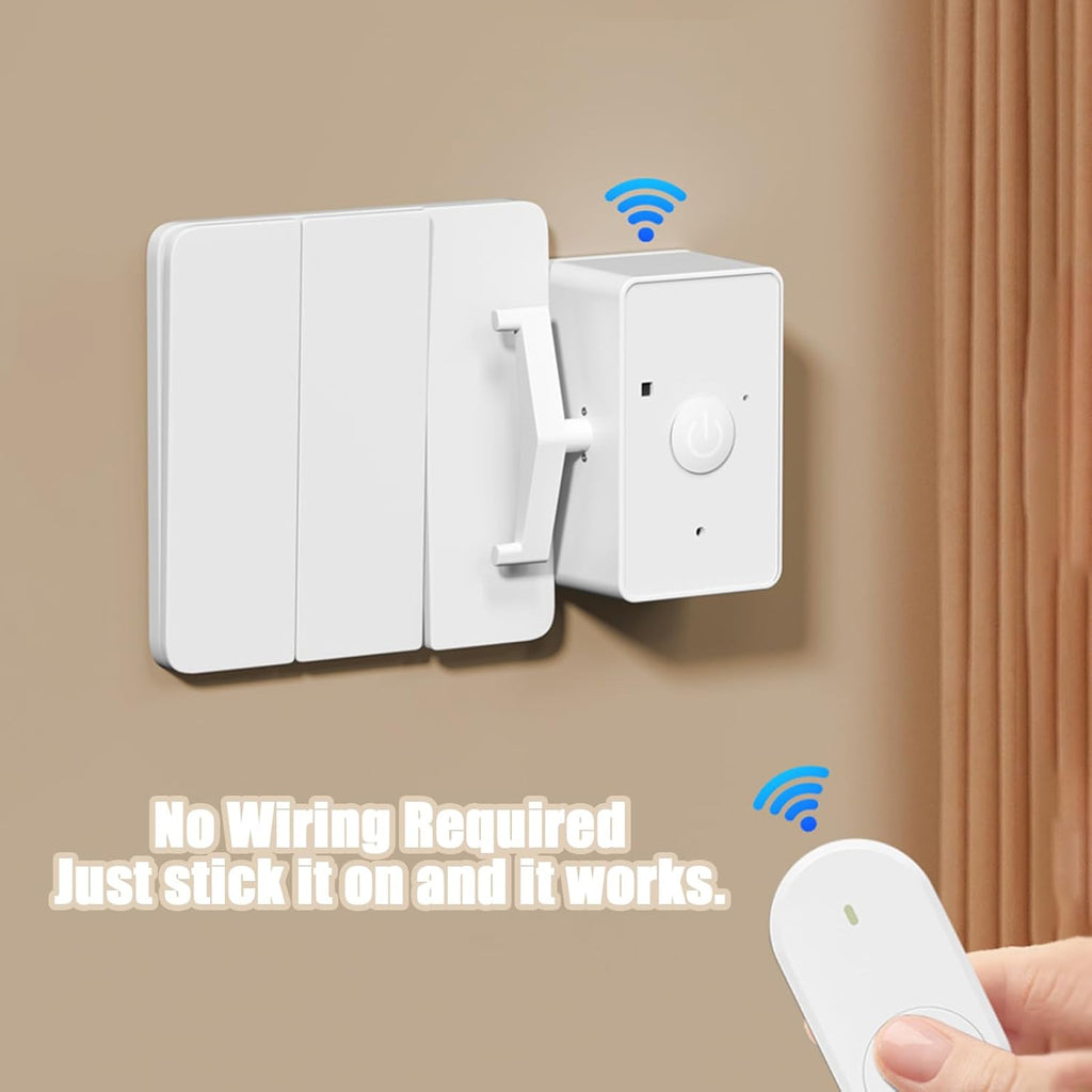 Finger Bot Controller - Compact Wireless, Automatic No Wiring Control, Smart Light Button Pusher, Quick Touch Activation Supporting Daily Comfort | Reliable Device Assistance For Home Office
