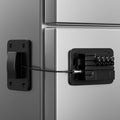 Fridge Lock Children refrigerator lock Fridge password lock can be easily installed without tools, and are suitable for refrigerators, dishwashers.