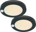 ZAGO LED 6" 120 Volts Closet Light Wired, PIR Motion Sensor Ceiling Disc Light for Closet, Laundry, Garage, Pantry, Wet Location, ETL, Black