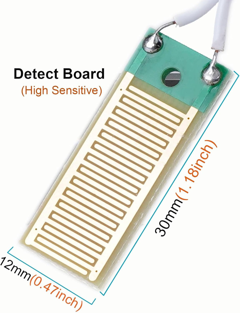 Topvico Water Leak Sensor Detector Flood Alarm for Basement RV Moisture 120dB Work Alone Battery Operated 3 Packs