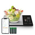 Smart Nutrition Food Scale with App Sync, Tracks 23 Nutrients (Calories Carbs Protein Fat), Digital Kitchen Scale for Weight Loss & Meal Prep, with High-Definition Touch Color Display Screen