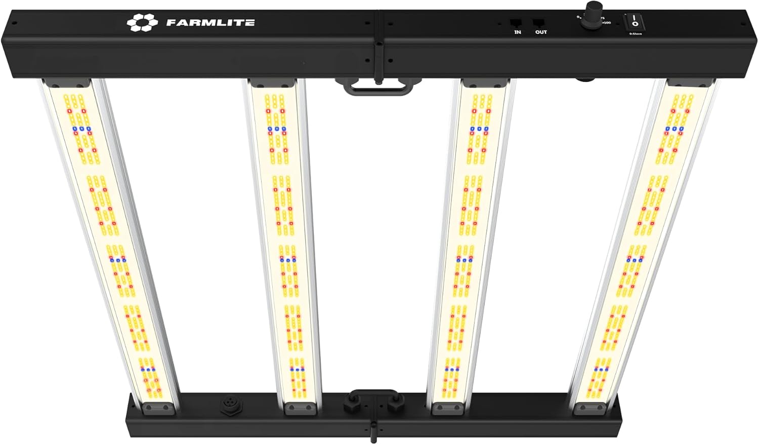 Grow Light FARMLITE LED Grow Lights for Indoor Plants Full Spectrum Growing Light Plant Hanging Growing Lamps Seedling Daisy Chain Dimmable Board 4x4ft Coverage (260watts)