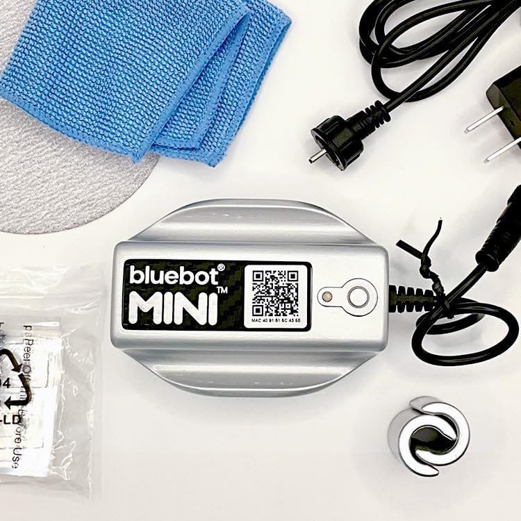 Bluebot Mini WiFi Water Meter, Bundle 2, Indoor/Outdoor, Clamp-on, Fits 3/4”-1” Pipes, Alerts, Live Usage & Leak Monitoring, Ultra-Compact Design, 15% Meter Discount