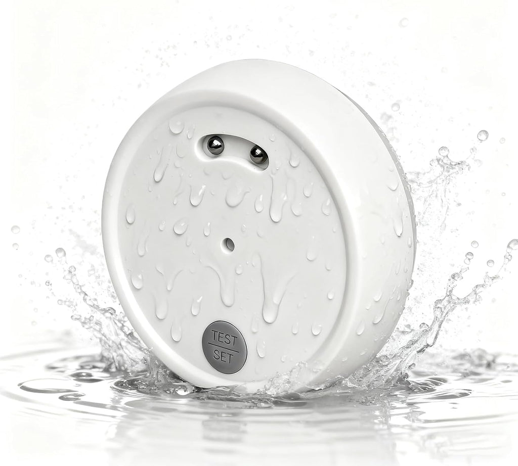 eMylo Water Leak Detectors for Home, Water Leak Sensor Alarm with Sensitive Leak and Drip Alert, IP66 Waterproof, Flood Monitor Detector for Home Basement Sink Kitchen Bathroom Laundry
